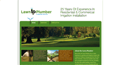 Desktop Screenshot of lawnplumber.net